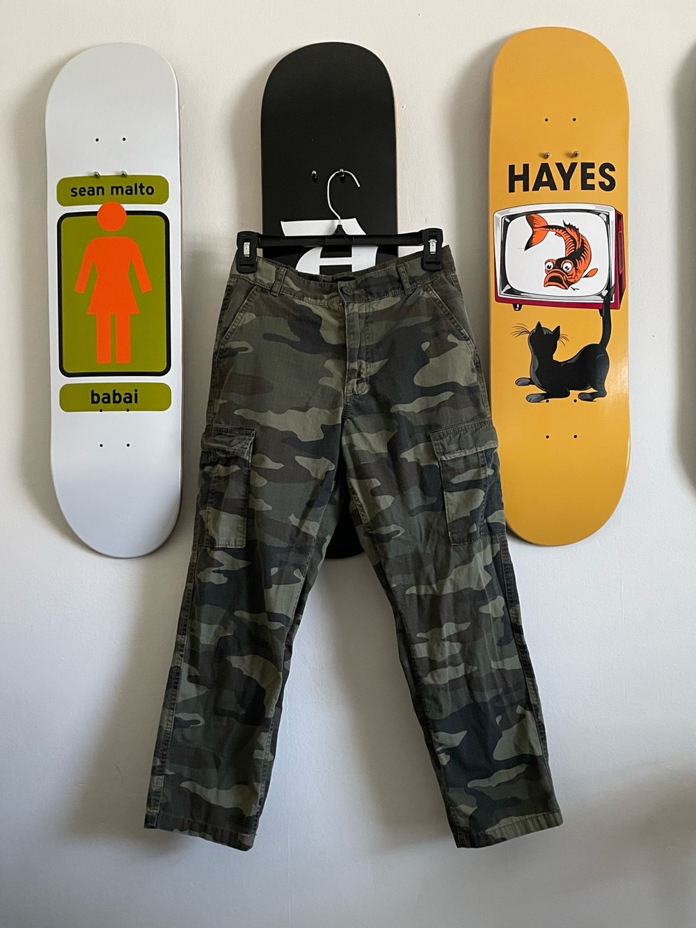 3/$15 RSQ Boys Camo Cargo Pants